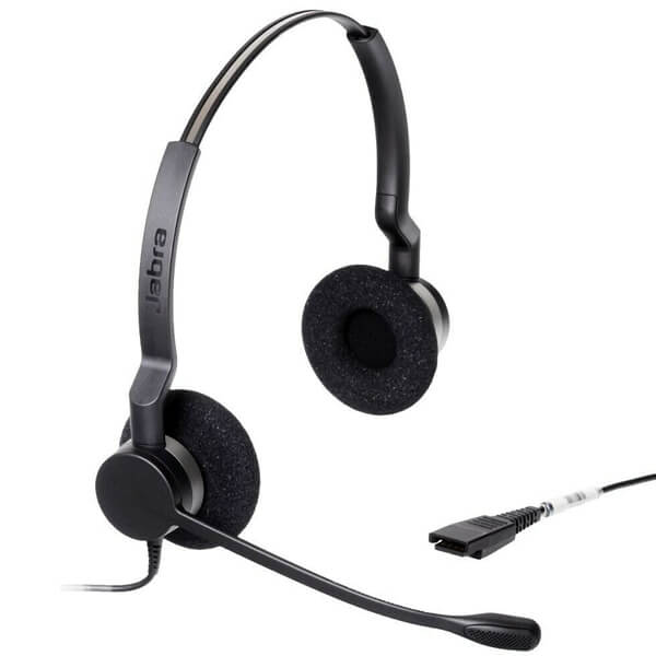 Jabra BIZ 2300 Duo USB PC Headset Refurbished Headset Store
